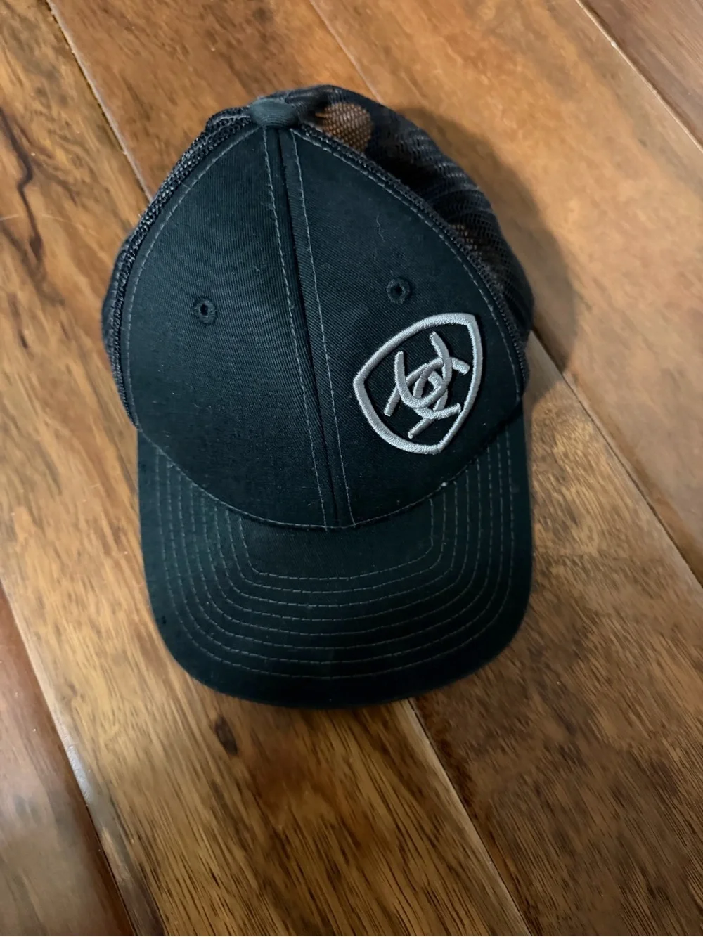 Black Mesh Back Cap